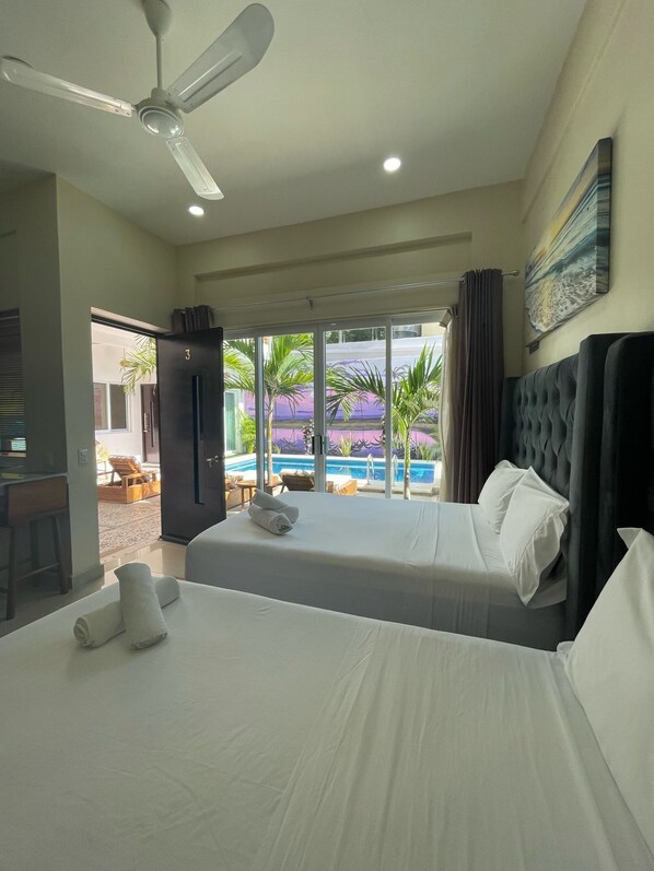 豪華開放式客房 | 熨斗/熨衣板、免費無線上網、床單