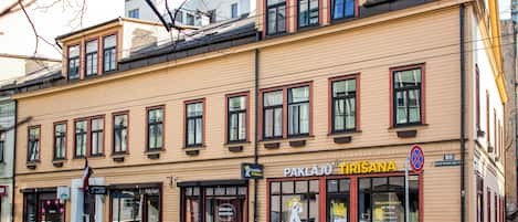 Fachada de la propiedad