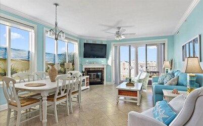Belmont Towers 411 HUGE BALCONY, Boardwalk, Pool, Gym, Sauna, Ocean & Bay Views!
