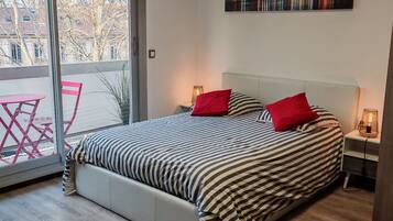 1 bedroom, iron/ironing board, free WiFi, bed sheets