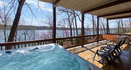 Booking Fall NOW+Beaver Lake Views+Hot Tub Fun