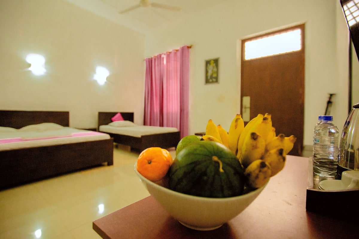 Classic Triple Room | Desk, laptop workspace, free WiFi