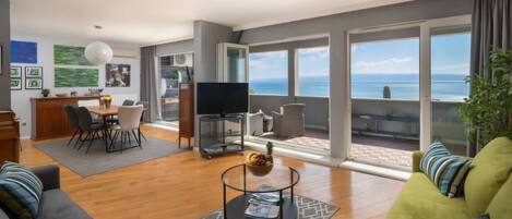 Smart TV, video games, books, music library