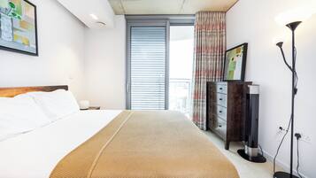 Executive Apartment, City View | 1 bedroom, iron/ironing board, free WiFi