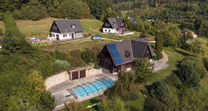 Villa in Czechia With Heated Pool & Mountain Views