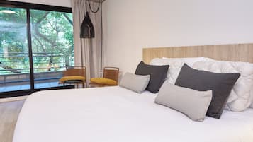 2 habitaciones, caja de seguridad en la habitación, wifi y ropa de cama