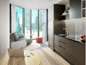 Departamento, 1 habitación, para no fumadores | Cocina privada
