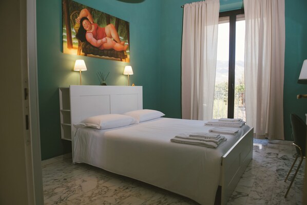 Camera Family, Balcone, Vista Lago