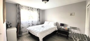 5 soverom, strykejern/-brett, wi-fi og sengetøy