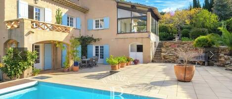 屋外プール、温水プール