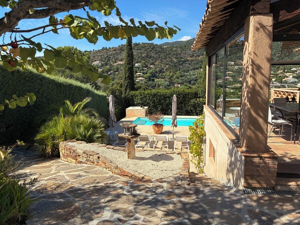 Udendørs pool, opvarmet pool