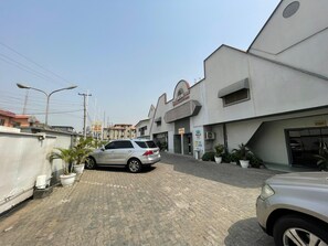 Voorkant van accommodatie