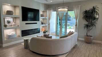 Älytelevisio, takka