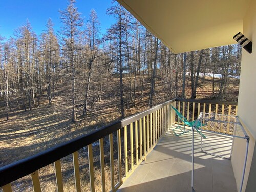 06CO : bel appartement au pied des pistes avec balcon