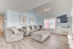 Televisie en een kantoor