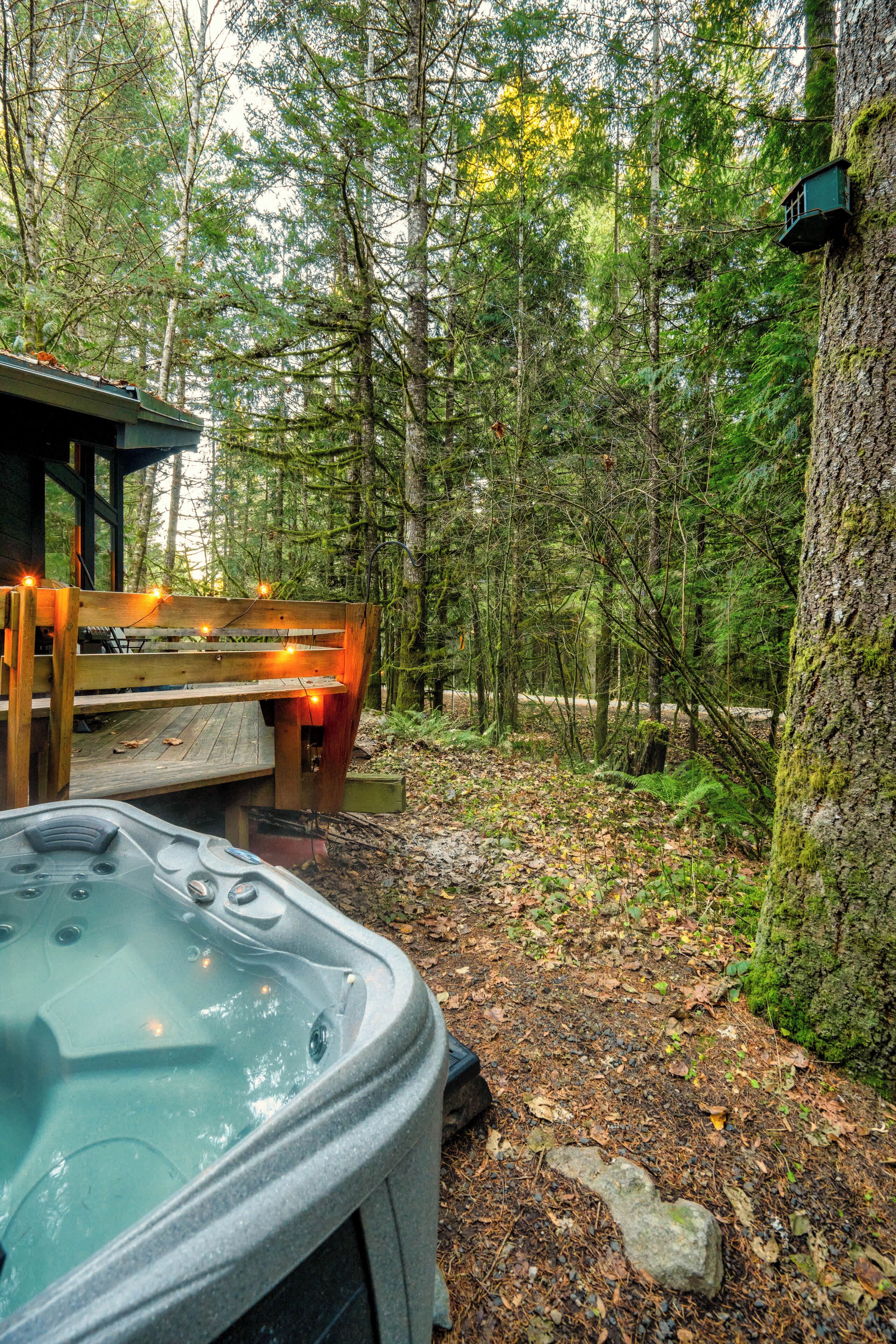 Idromassaggio all'aperto