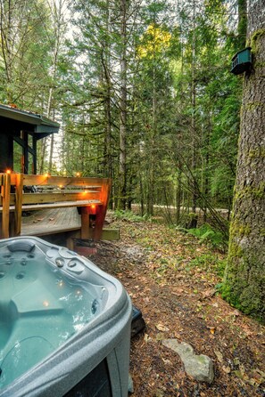 Bain à remous extérieur