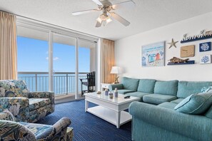 TV - Oceanfront Views w/ 7 Beds, Pools, Lazy River, Gym (North Myrtle Beach)