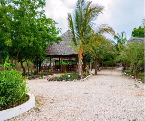 Front of property - Kidoti house (Nungwi)