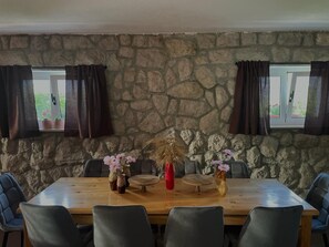 Dining - Charming Holiday home with private pool,teniss field WiFi... Imotski,Croatia (Gornji Vinjani)