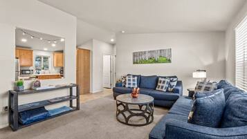 TV connectée, cheminée