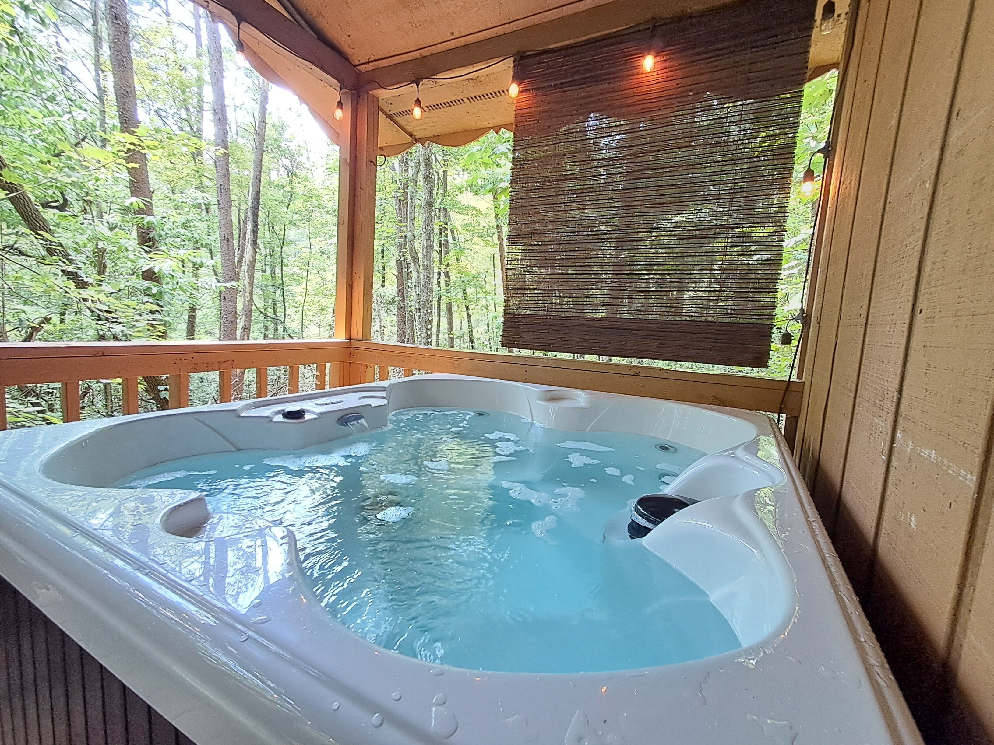 Bain à remous extérieur