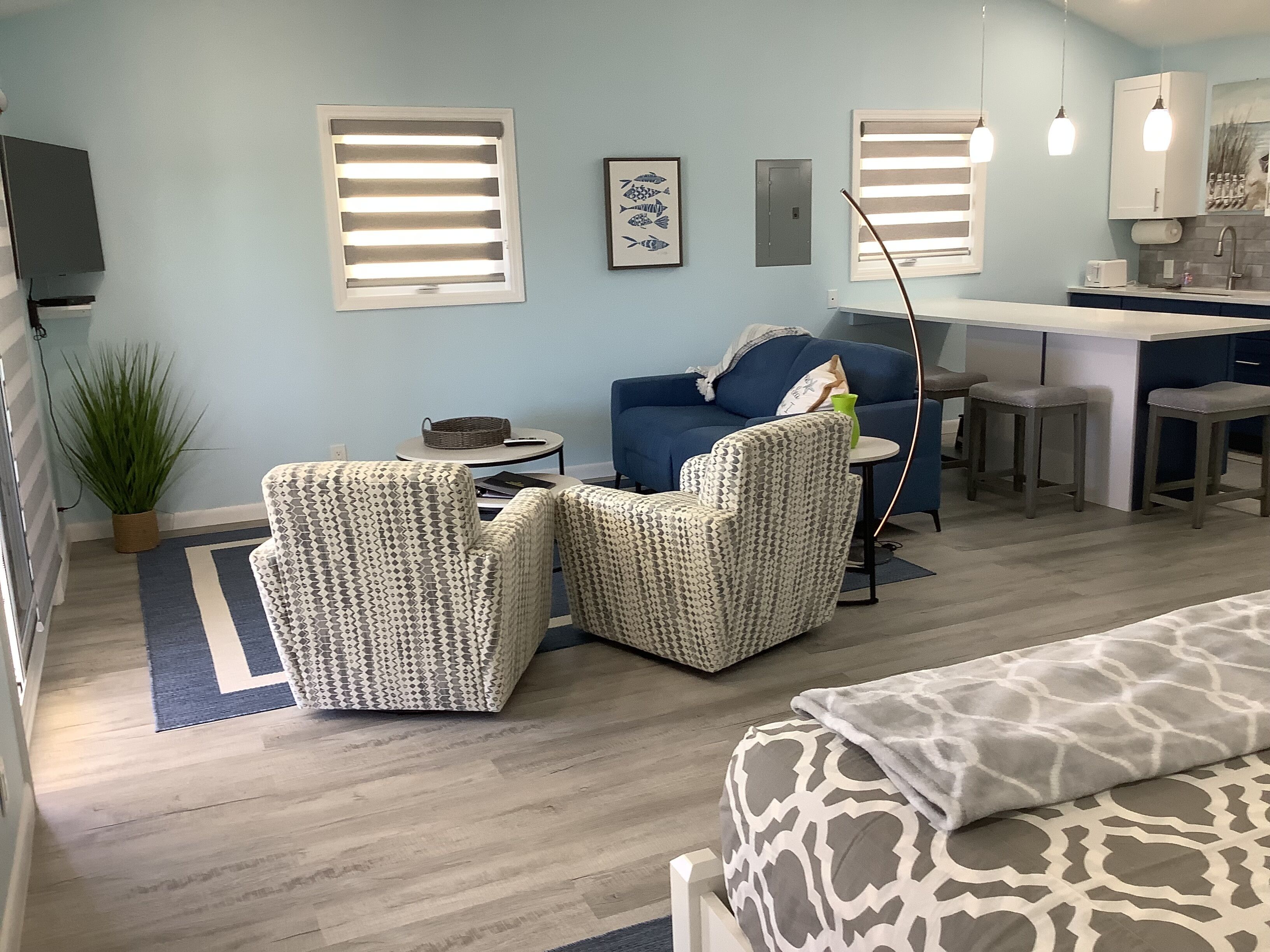 1 多间卧室、熨斗/熨衣板、WiFi、床单