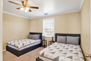 2 habitaciones, wifi y ropa de cama 