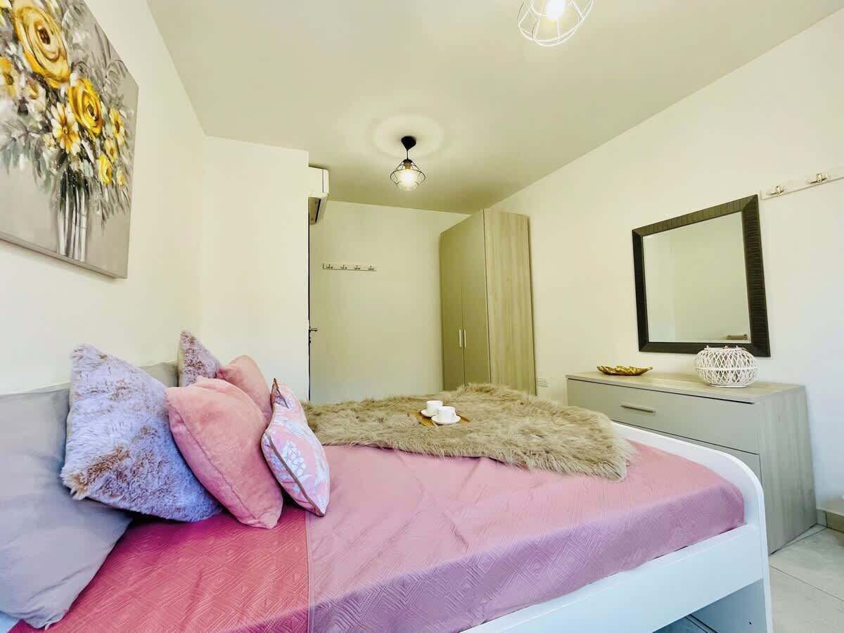 2 bedrooms, iron/ironing board, travel crib, WiFi
