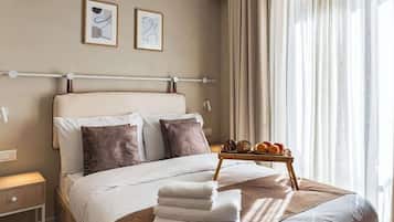 1 habitación, tabla de planchar con plancha, wifi y ropa de cama