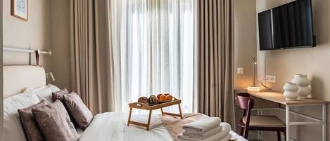 1 soverom, safe på rommet, strykejern/-brett og wi-fi