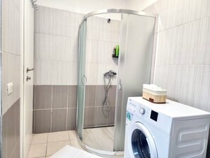 Apartment, 1 Bedroom, Smoking, Balcony | Bathroom - Divjaka Apartments City Center - 212 (Divjakë)