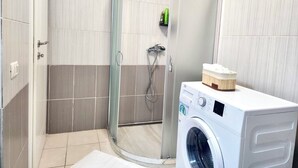 Apartment, 1 Bedroom, Smoking, Balcony | Bathroom - Divjaka Apartments City Center - 212 (Divjakë)