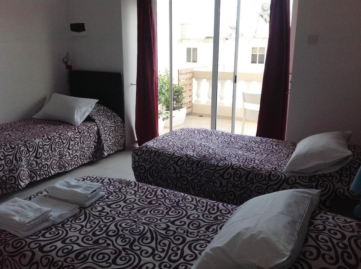 Panoramic Triple Room, Balcony