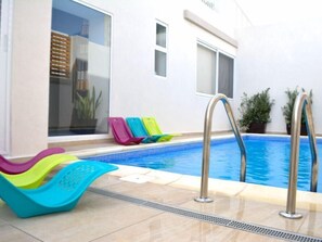 Seasonal outdoor pool