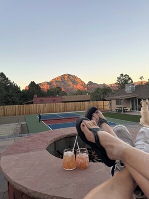 Enceinte de l’hébergement