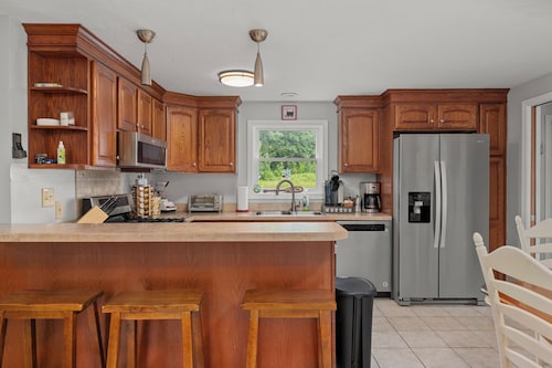 Spacious 5-Acre Home Near Gunstock Mountain & Lake Winnipesaukee w/ Hot Tub