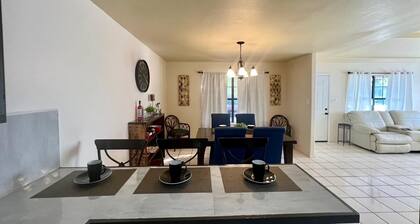Large home for up to 14 guests in SPACE X city of Brownsville TX with WiFi & AC