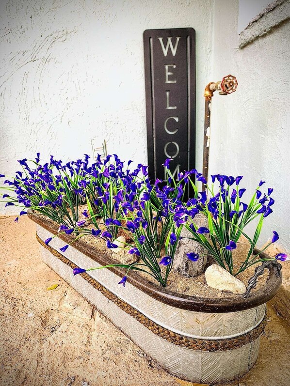 Exterior detail - Craven Cottage Studio at Hillside with Wifi, AC & 4K Smart TV (El Paso)