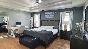 4 chambres, fer et planche Ă repasser, Wi-Fi, draps fournis