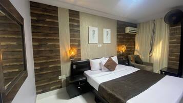 1 soverom, strykejern/-brett, wi-fi og sengetøy