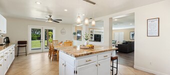 Lovely 4-bedroom house fits 15 people with outdoor playground