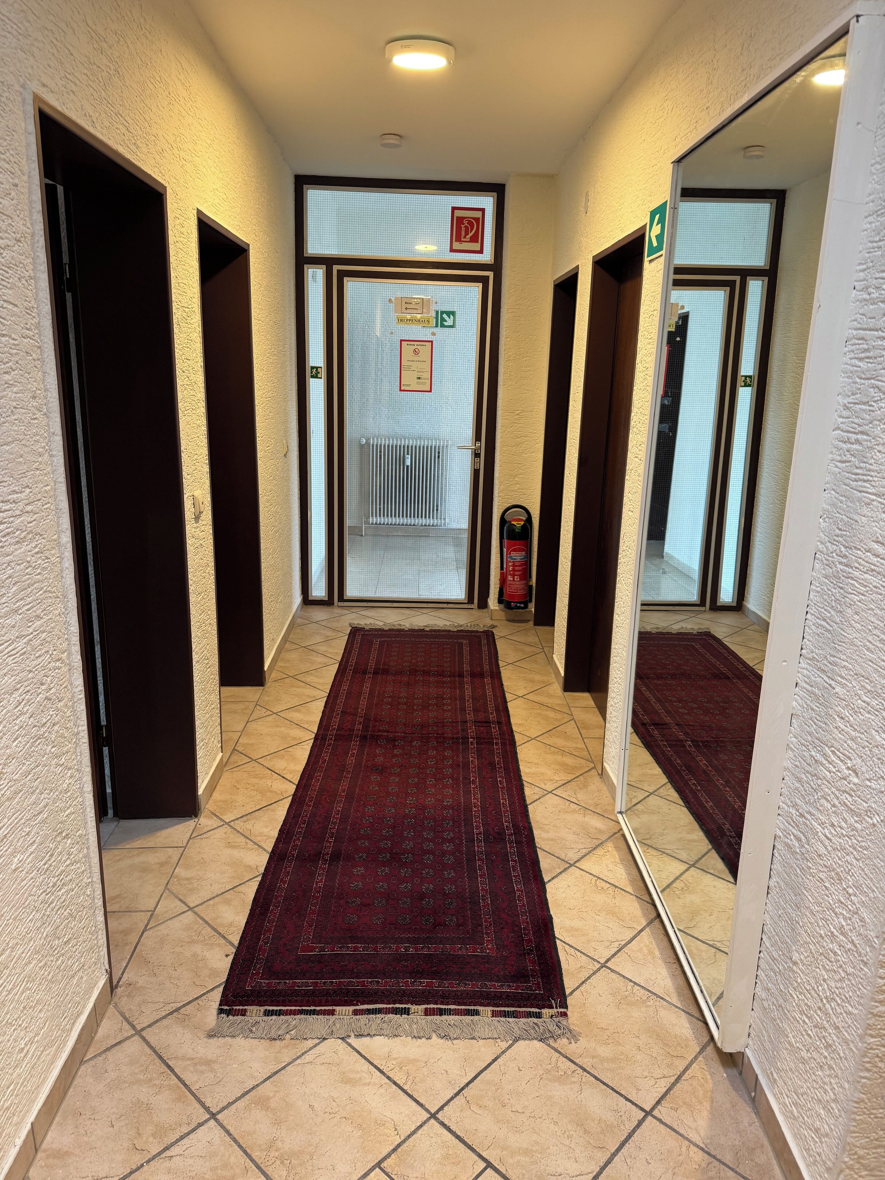 Fassade der Unterkunft