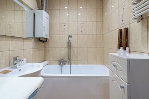 Hair dryer, towels - Spodek Homely Apartment (Katowice)