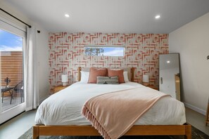 2 bedrooms, iron/ironing board, travel crib, WiFi