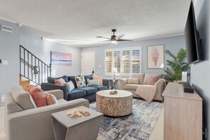 Smart TV, video games, video library