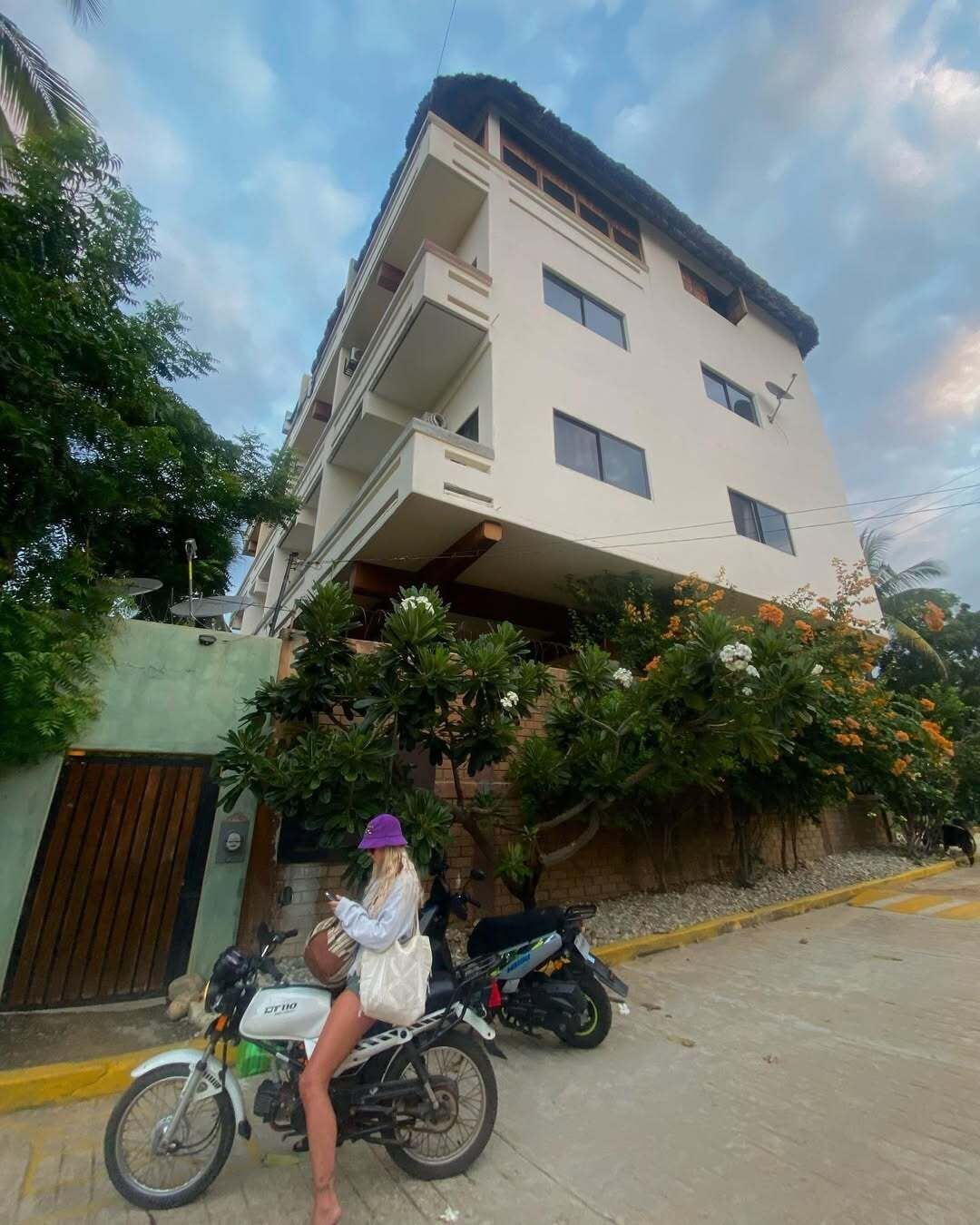 Fachada da propriedade