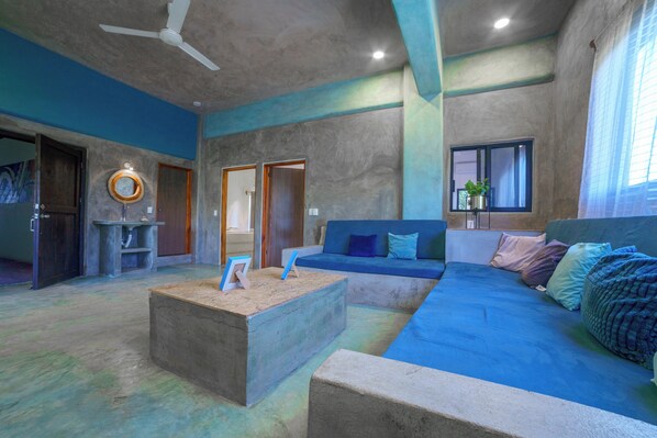 Familienapartment, Balkon