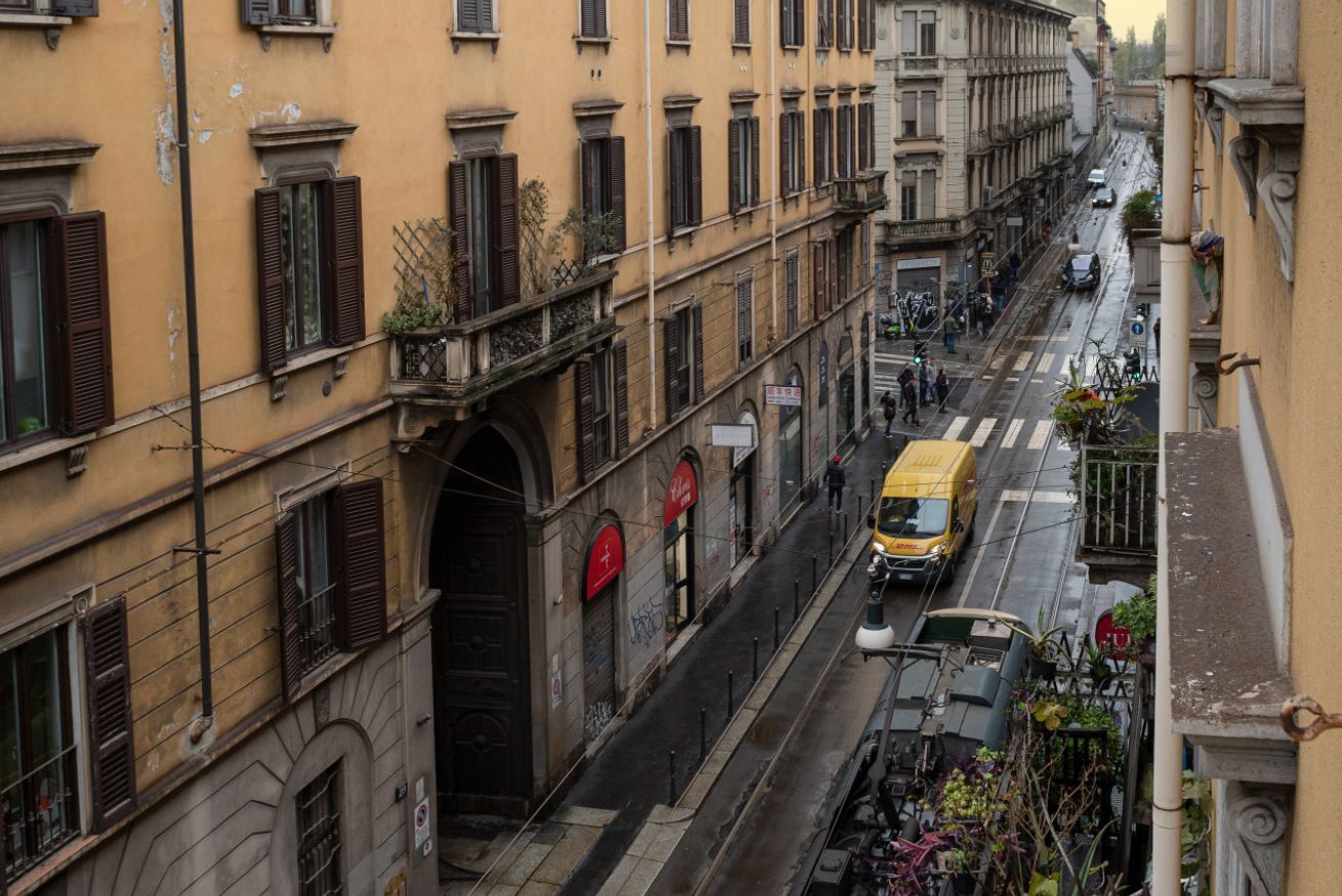 Vista dalla struttura