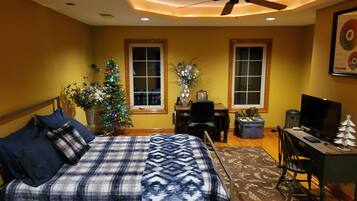 1 chambre, fer et planche Ă repasser, Wi-Fi, draps fournis